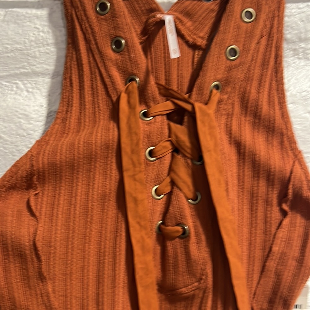 NWT Free People Little Gingy Top - Picture 7 of 9